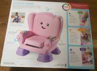 Super zabawka fotel interaktywny unikat różowy!