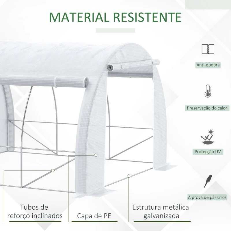 Estufa Tipo Túnel 3x3x2m