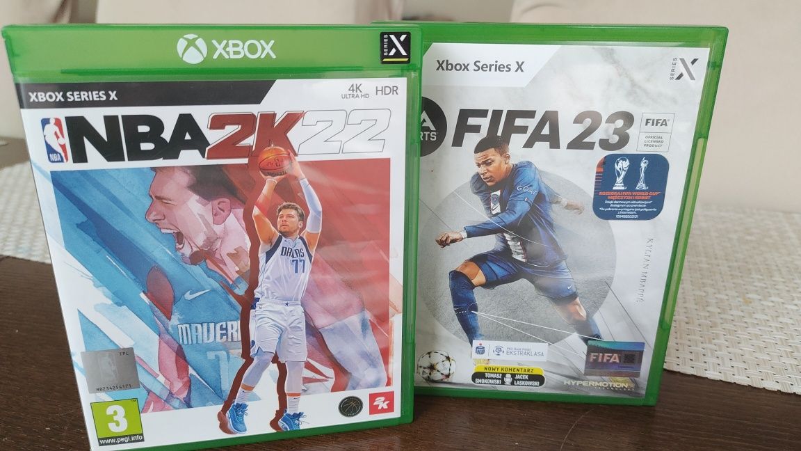 FIFA 23 + NBA 2k22 - Xbox series X