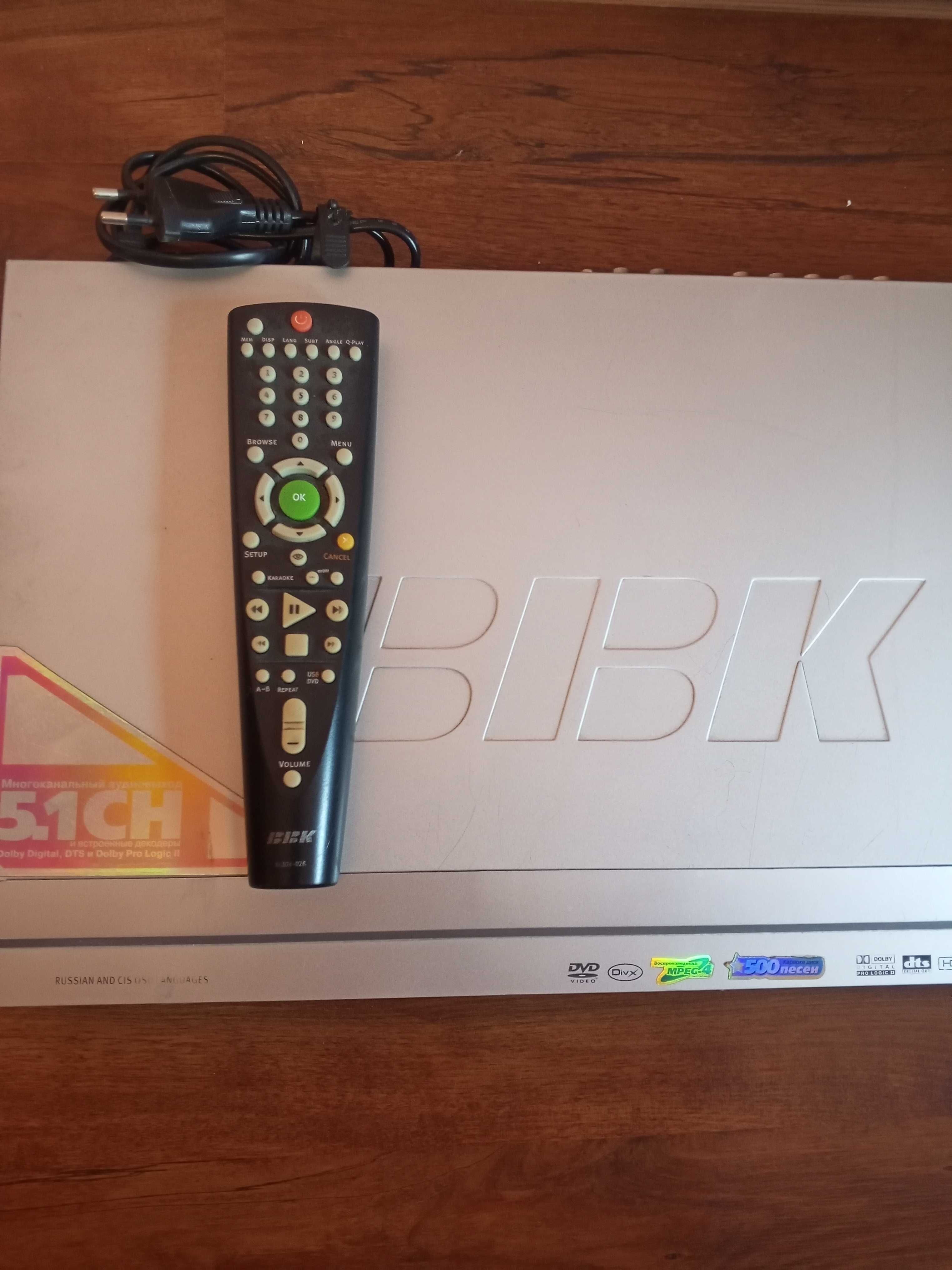 DVD плеер ВВК.                                  .