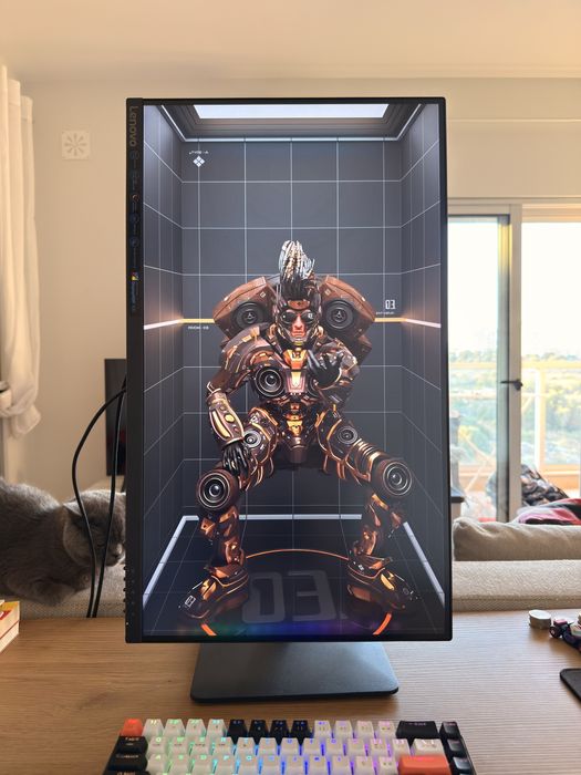 Monitor 4k N27p Lenovo - 3 meses de uso