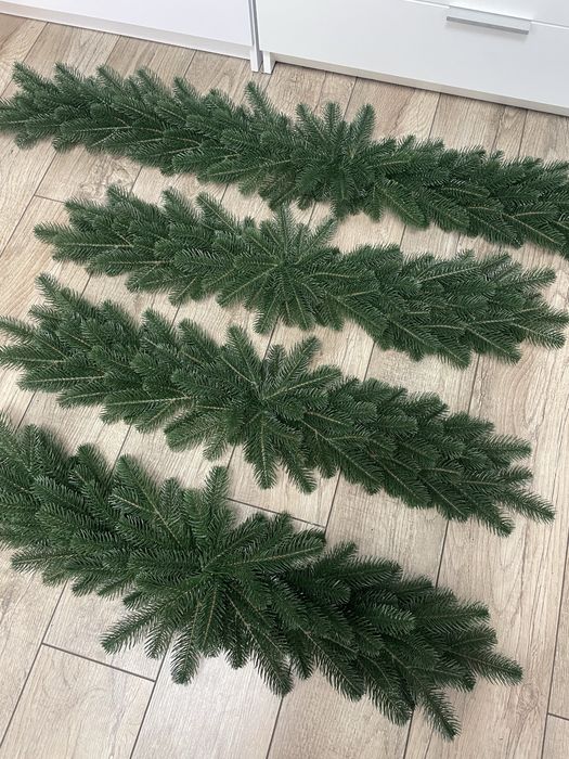 ДОВГА Гірлянда гілочка на камін комод підвіконня ялинка лтита гілочка