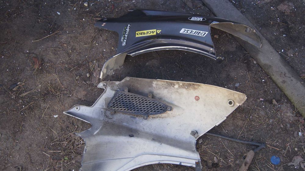 Rocki Motobi skuter plastiki boczki owiewki