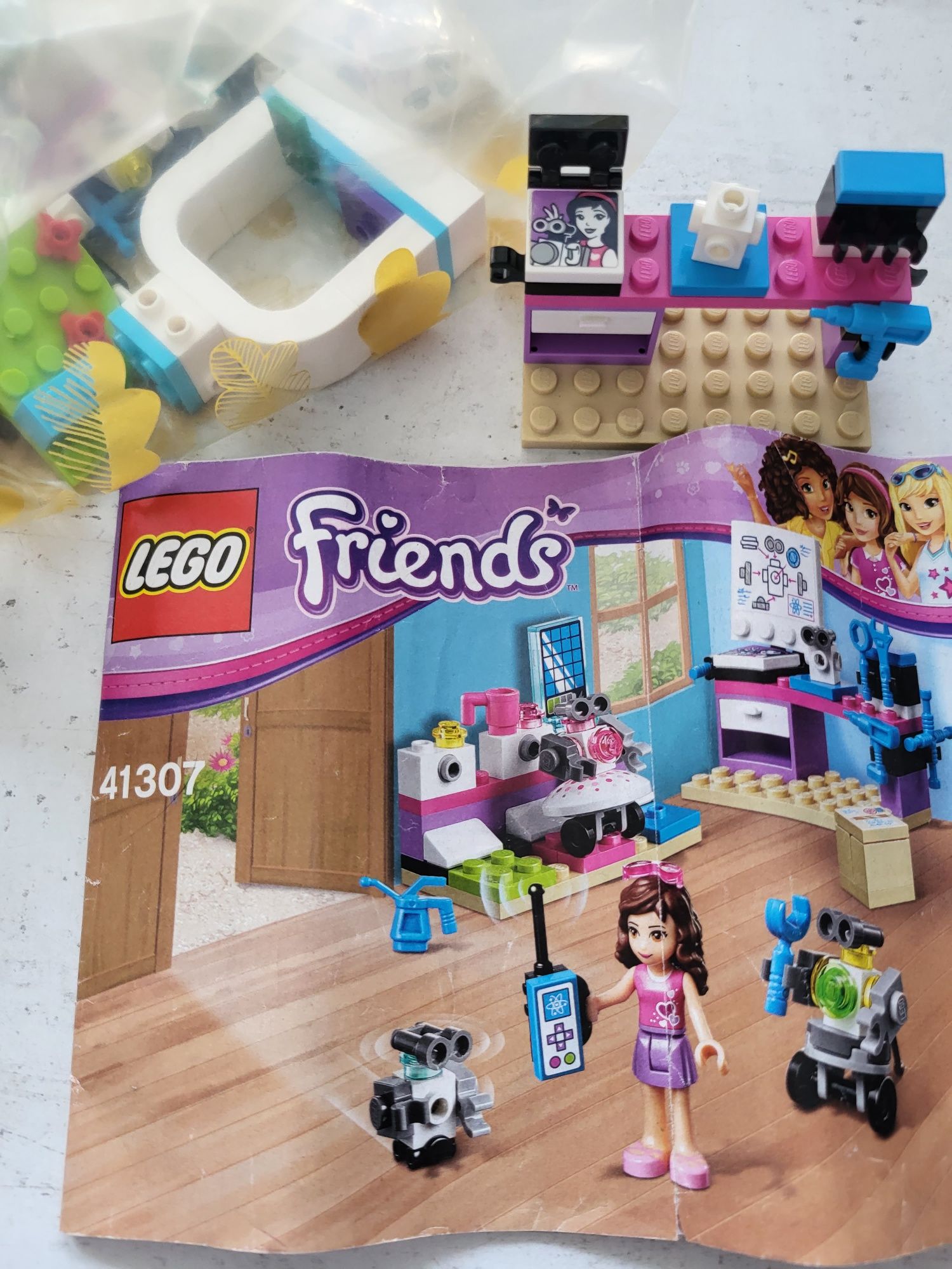 Klocki Lego friends 41307 Kreatywne laboratorium + gratisy