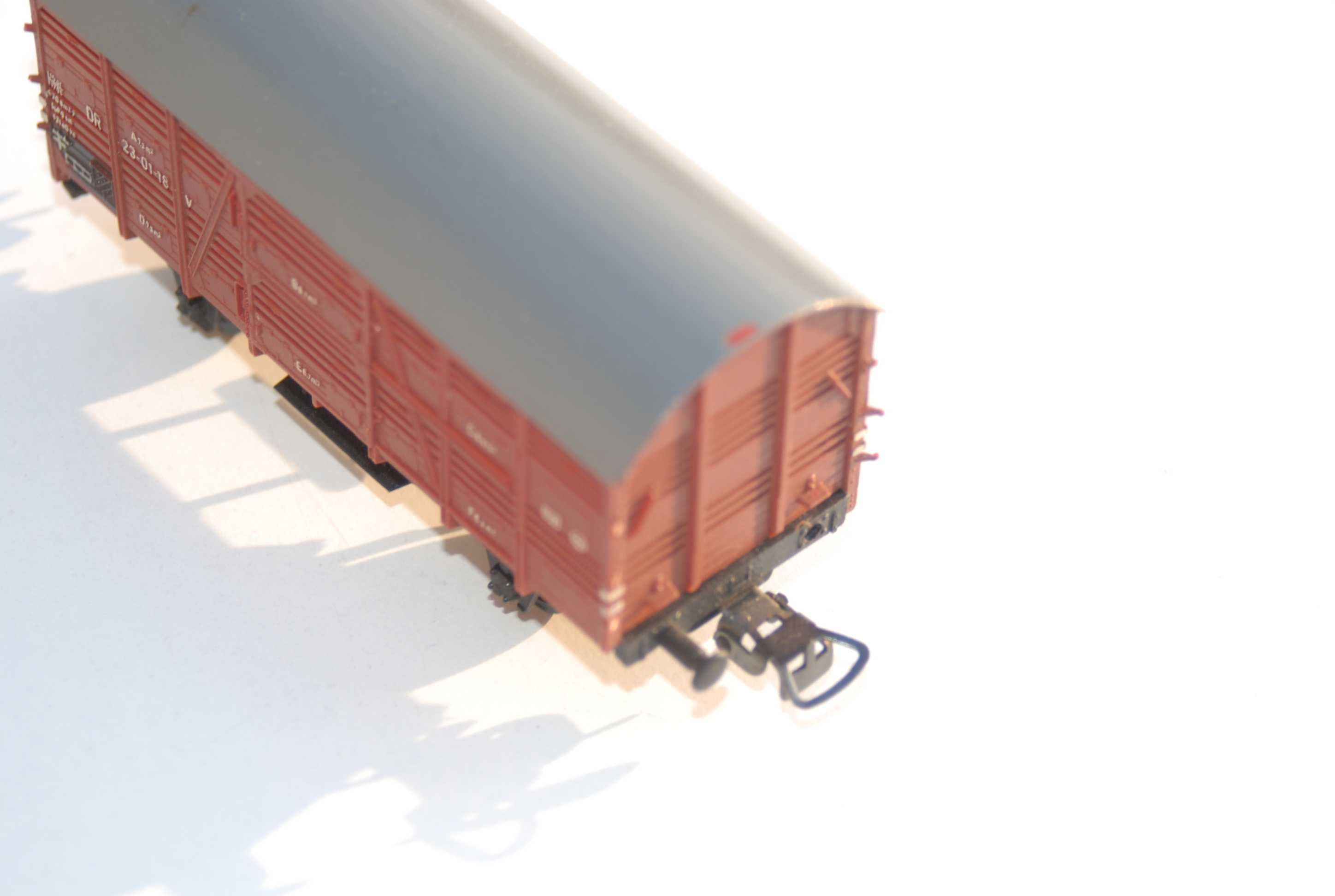 Stara wagon towarowy DR 230118 skala H0 1:87  unikat kolekcjonerski