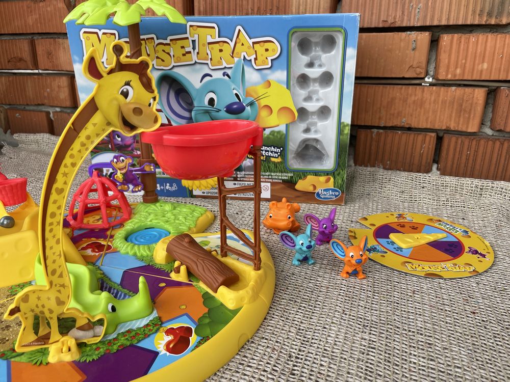 Mousetrap Hasbro Gaming 4+ gra tor na kulki kulkowy