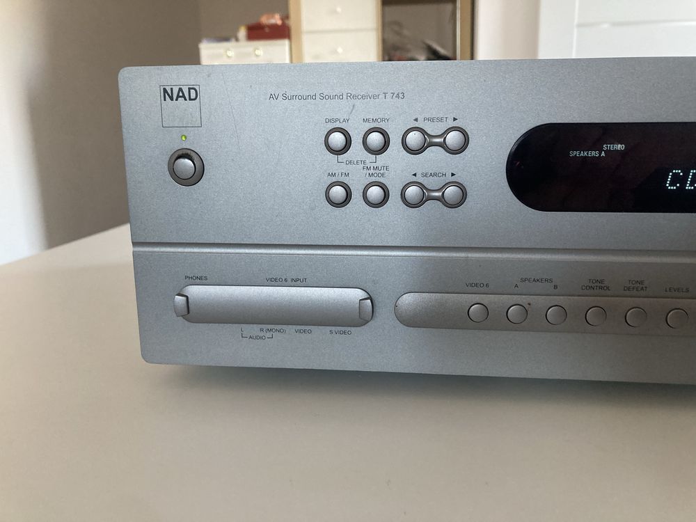 Nad t743 V2.0 operating system