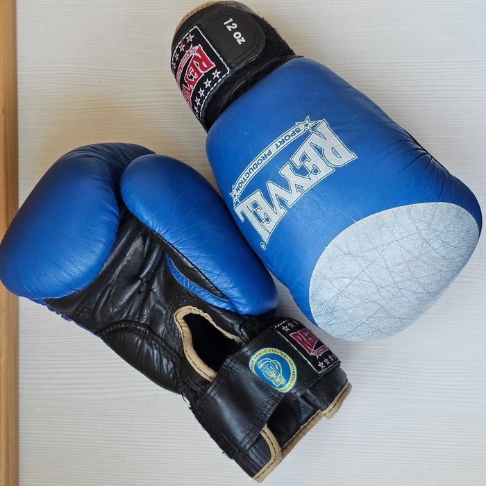 Рукавички боксерські Reyvel 12 oz, шкіра