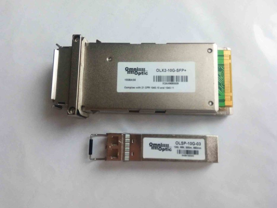 Модуль Omni Optic OLX2-10G-SFP+ в паре с OLSP-10G-03