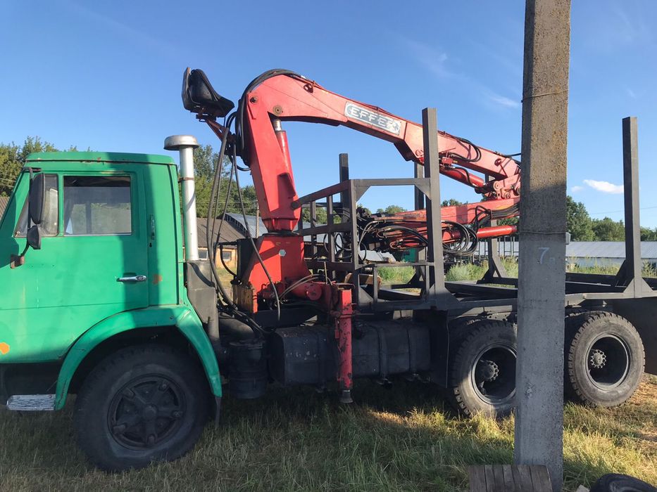 Продам КАМАЗ + маніпулятор