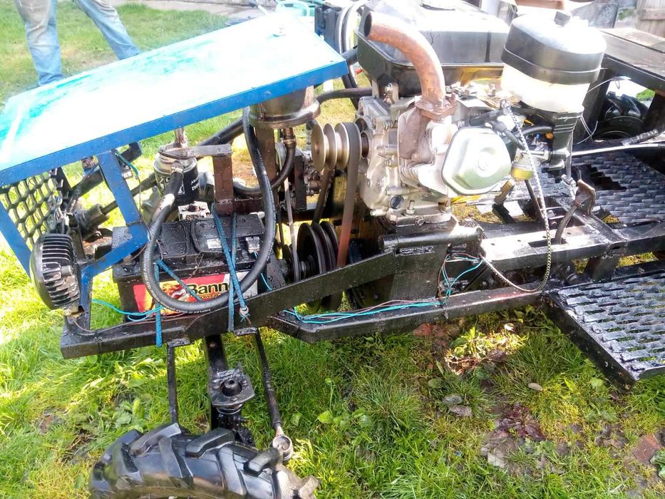 Міні трактор саморобний