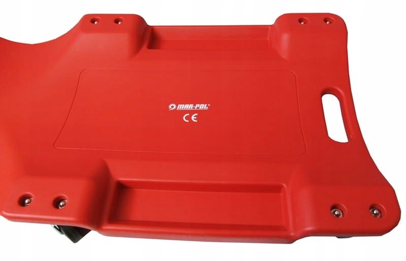 Leżanka Warsztatowa 6 Kołowa 36" Leżak Z Zagłówkiem Mocna Wózek