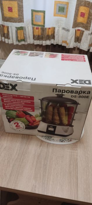 Пароварка Dex DS800E