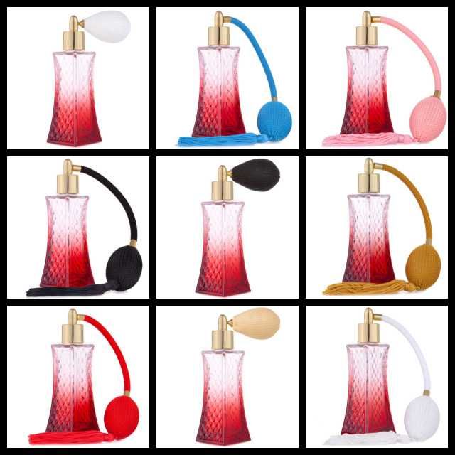 Butelka Flakon na perfumy z pompką - 30 ml! CZERWONA!