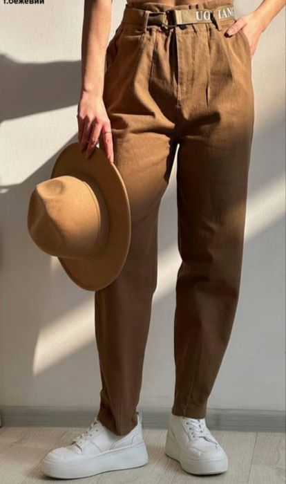 Штани 46-48 коричневі