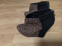 Buty River Island 39 ideał panterka koturna szpilki