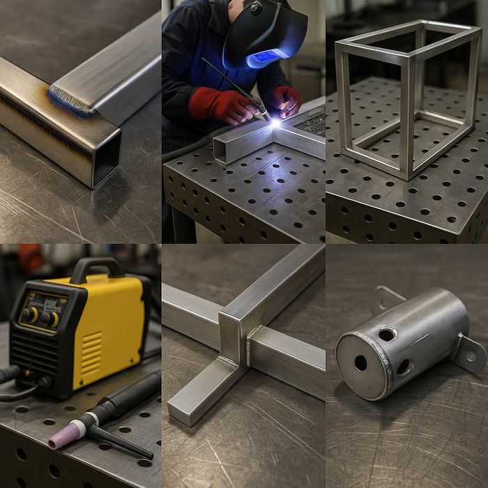 Spawanie Aluminium • Naprawa Ram Rowerowych i Hulajnóg • TIG/MIG