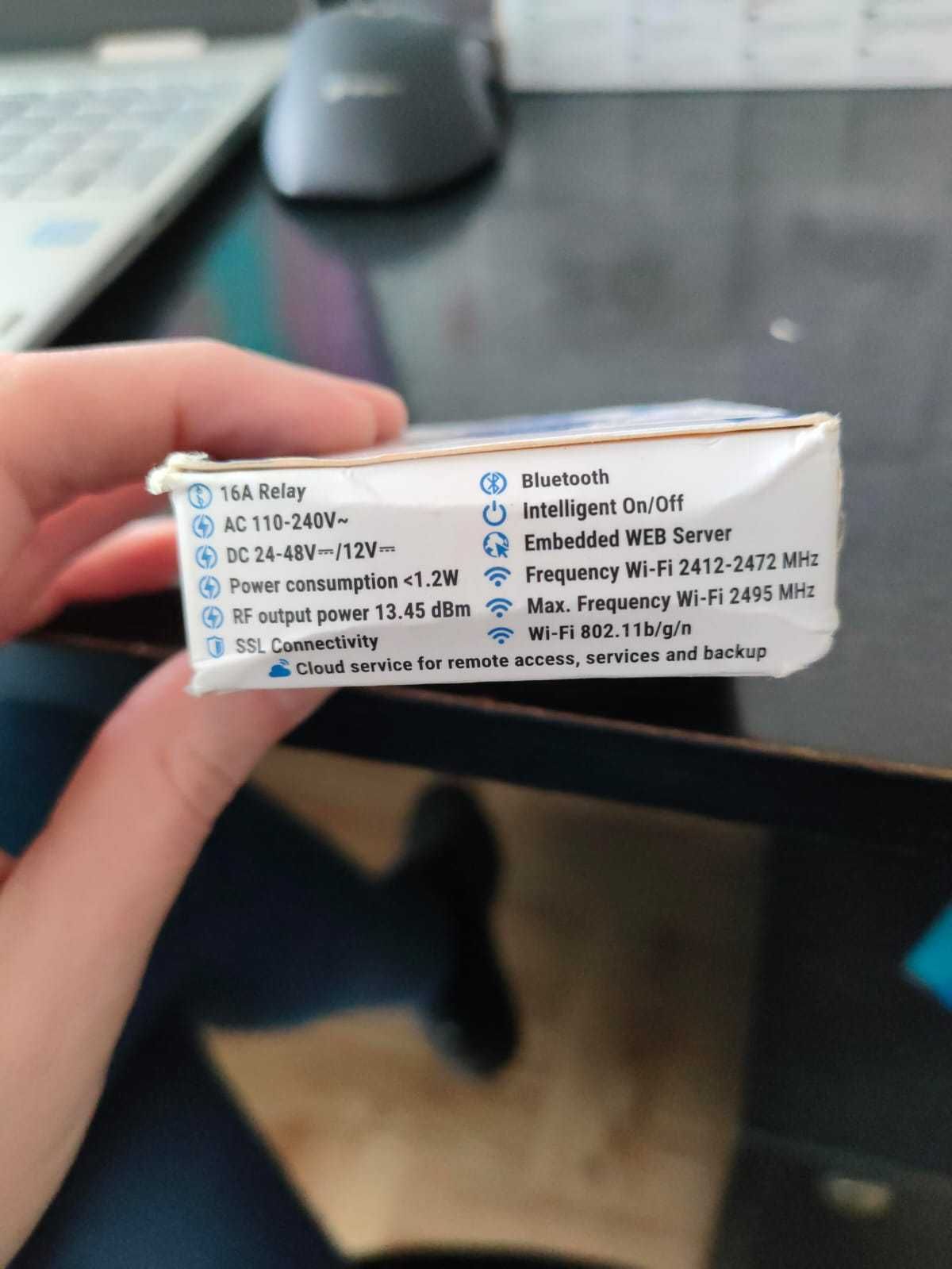 Shelly PLUS 1 przekaźnik WIFI 16A