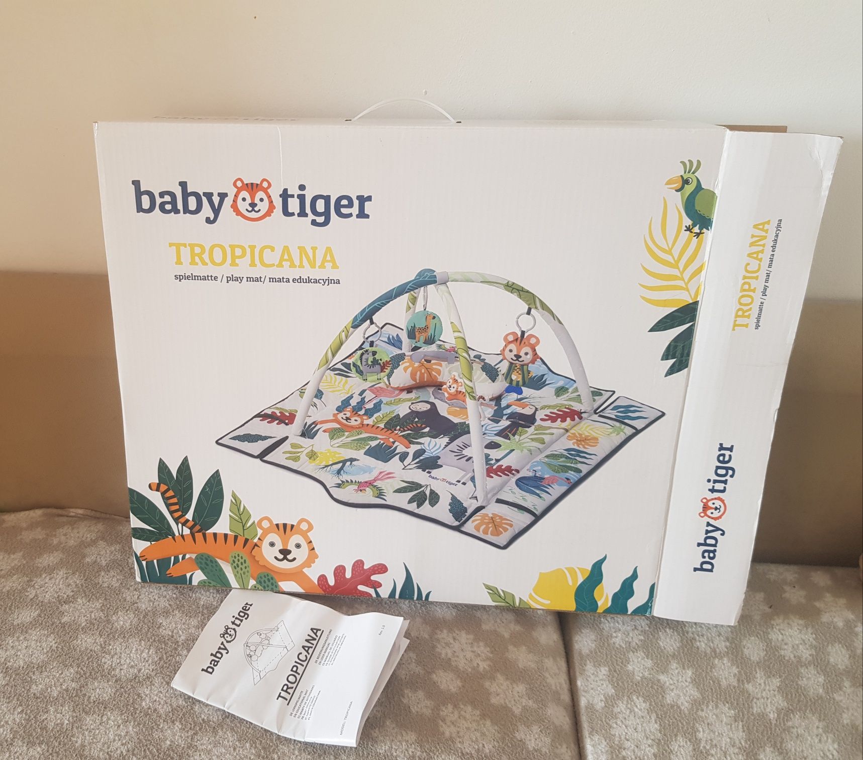 Mata edukacyjna Baby Tiger- Tropicana