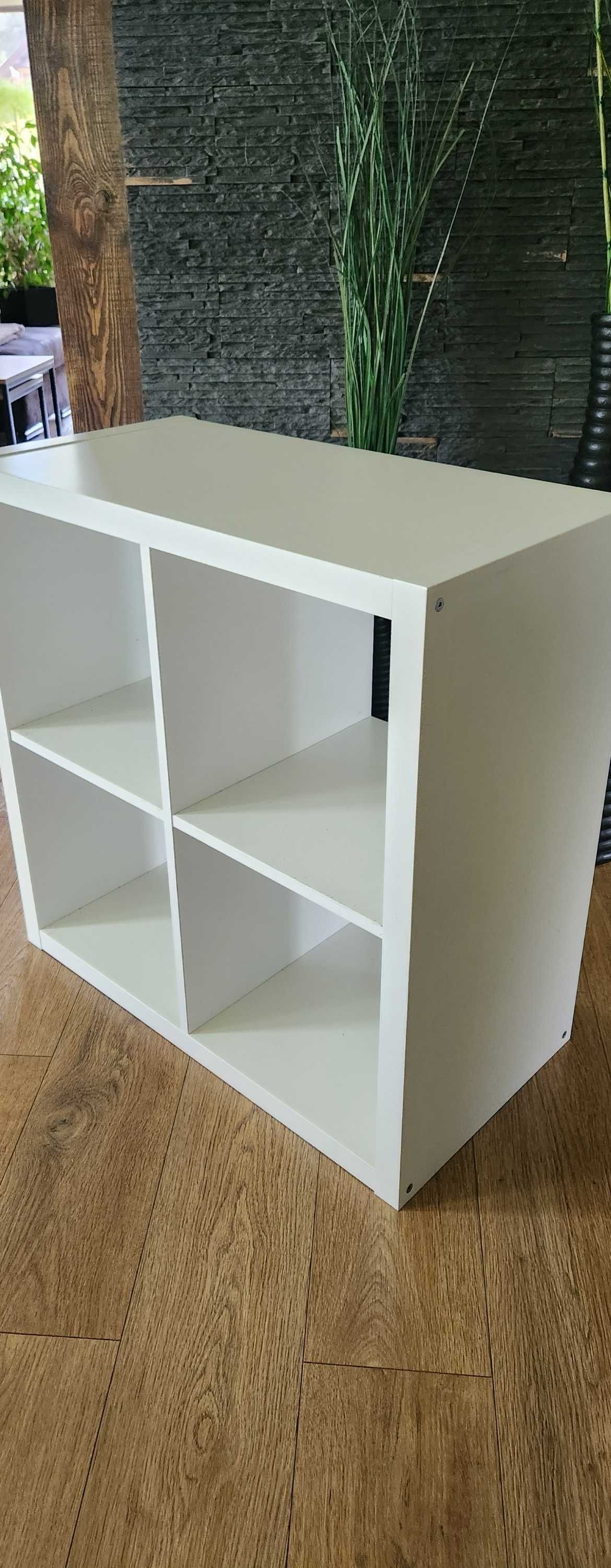 Regał Ikea Kallax 4 - 2x2 biały 77x77 cm