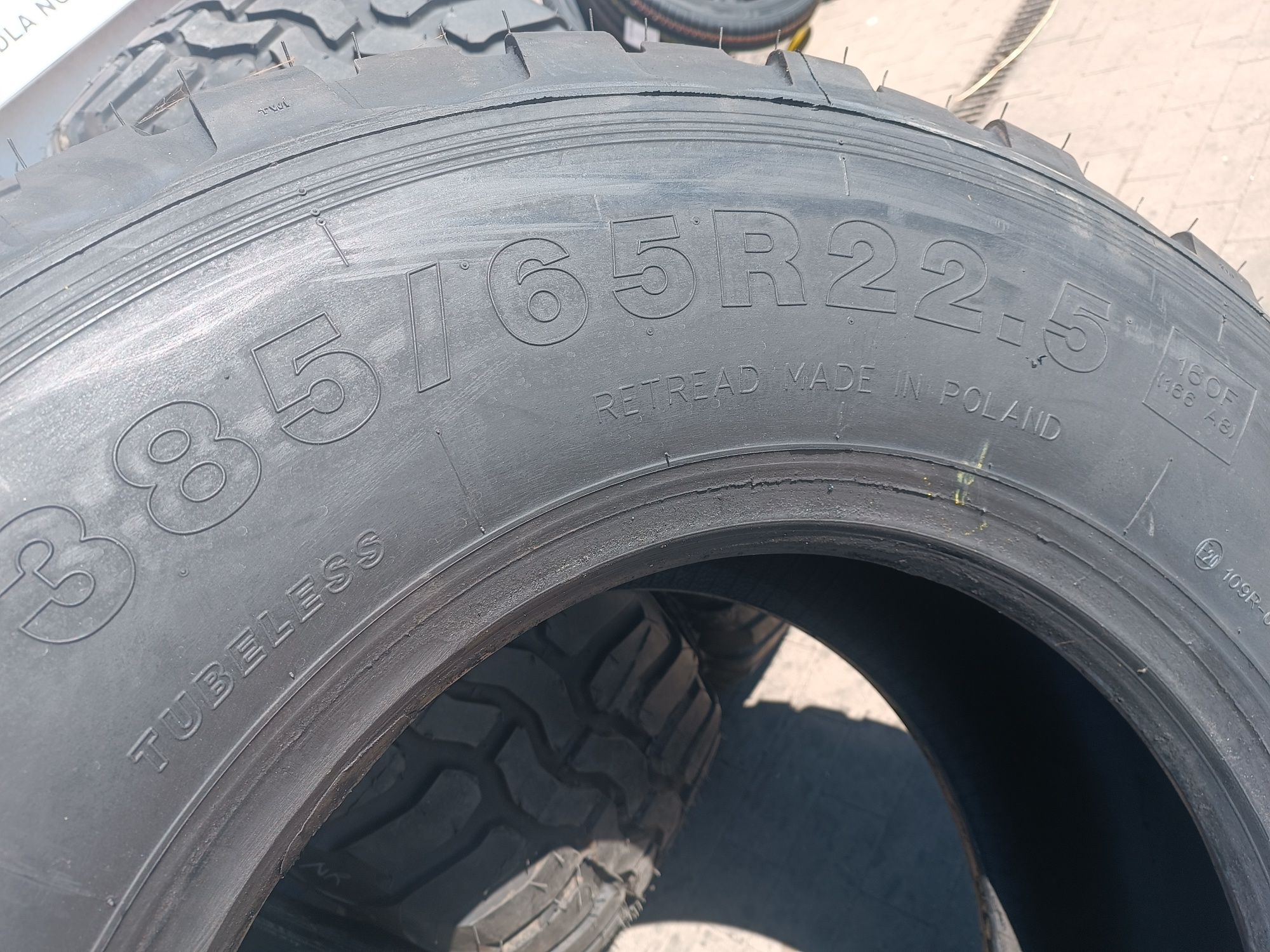 385/65R22.5 KABAT TRY-1 nowe opony do przyczepy rolniczej