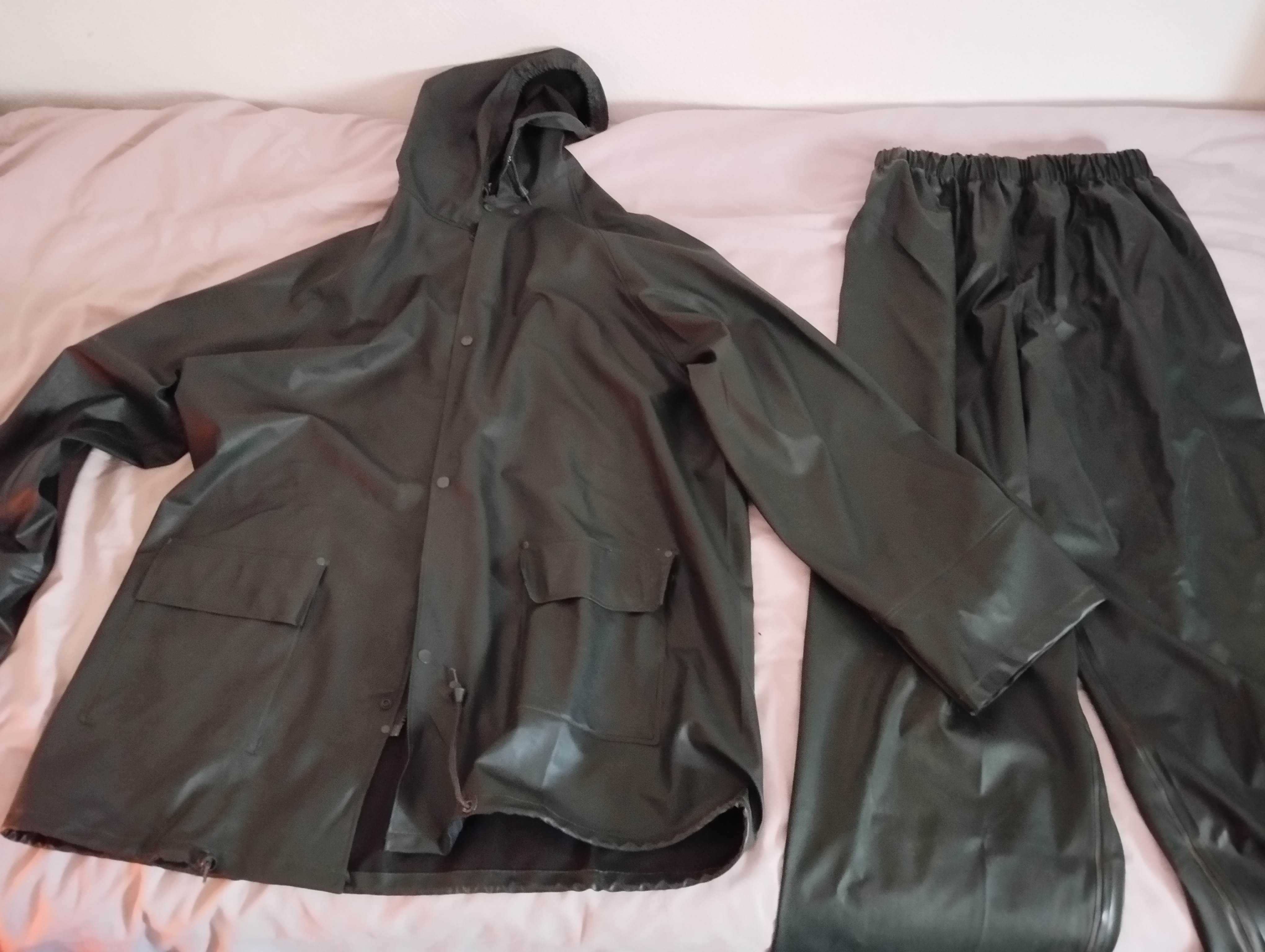 Fato Impermeável - Calça Casaco Resistentes para Trabalho - XXL