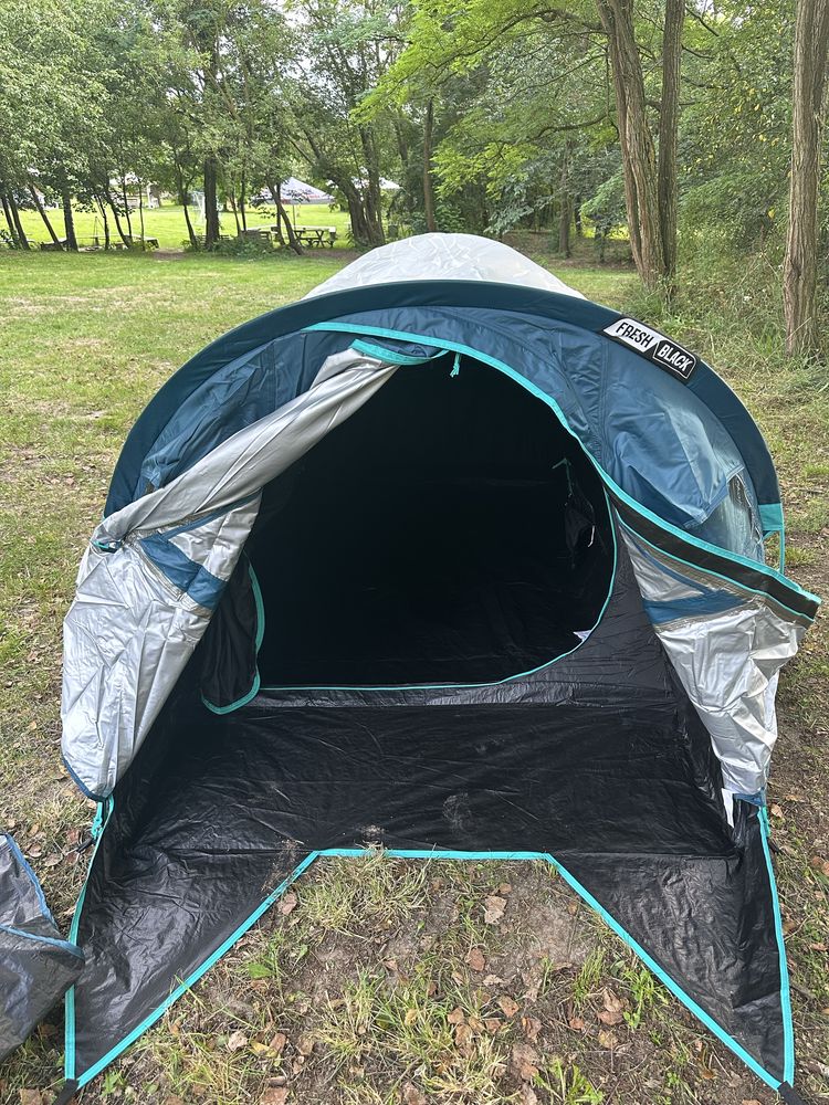 Namiot kempingowy Quechua MH100 XL Fresh&Black, 2-osobowy