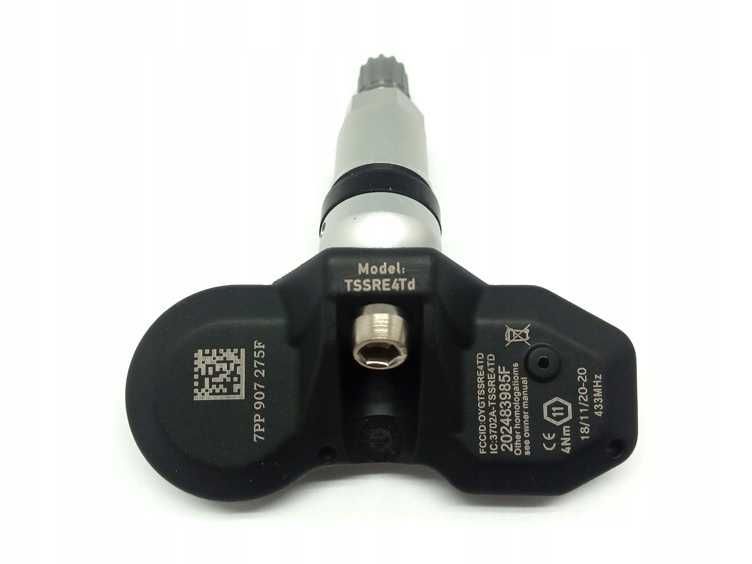 1x czujnik ciśnienia TPMS VW TOUAREG A6 A7 CAYMAN 7PP907275F