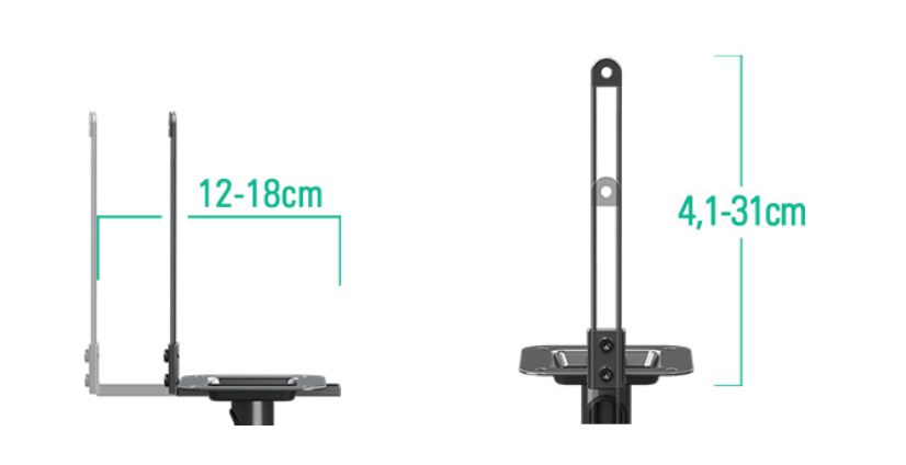 Suportes para colunas tv (Mounting Dream MD5402)