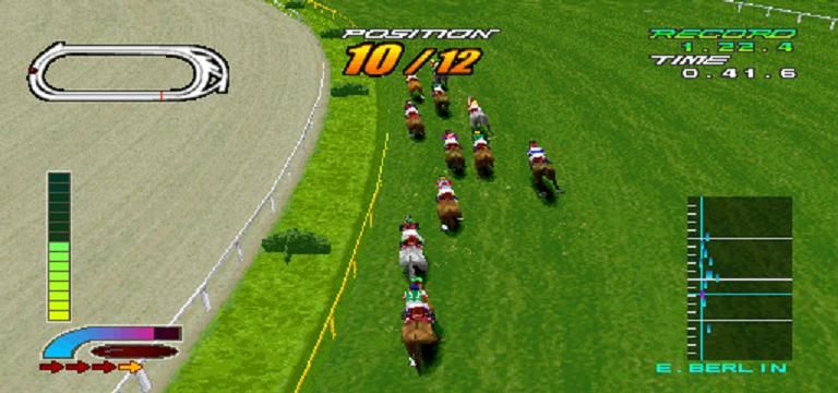 Jogo Gallop Racer 2 Ano 1997--Tecmo-original