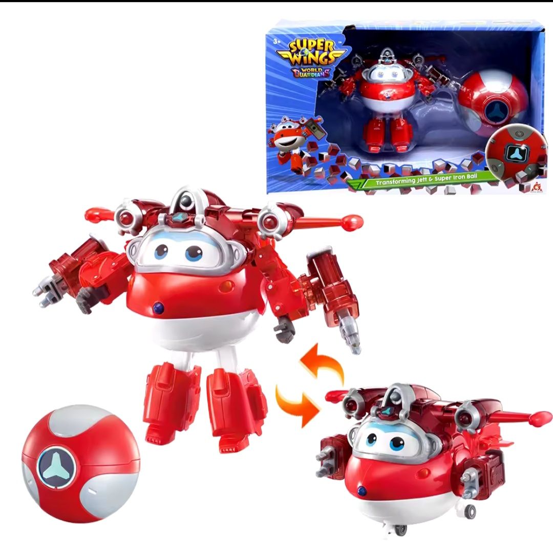 Іграшка трансформер Super Wings Jett, super jett new 2024