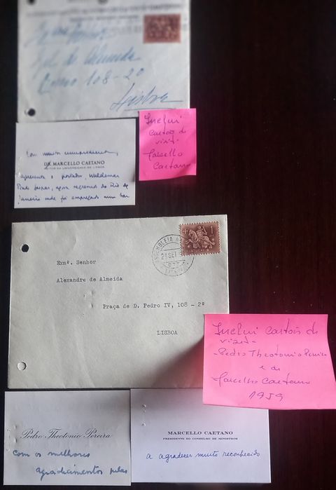 Envelopes Filatélico Ex-Estadistas