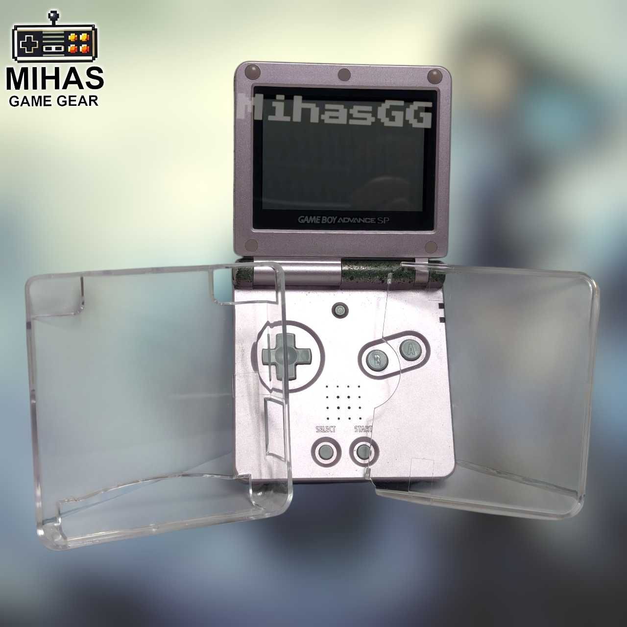 Прозорий пластиковий чохол Nintendo DS Lite - Game Boy Advanse SP, GBA
