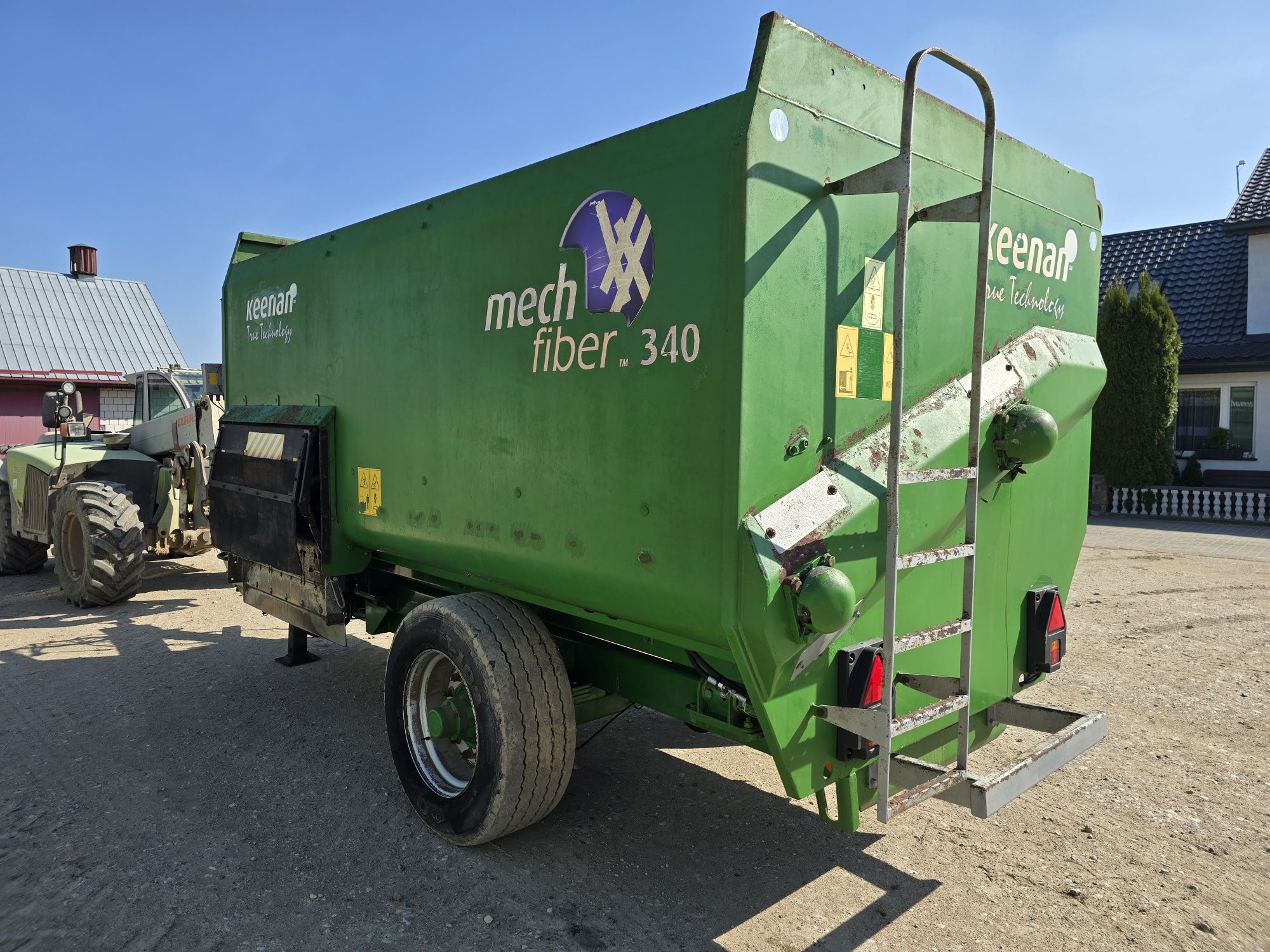 Wóz paszowy keenan mech fiber 340