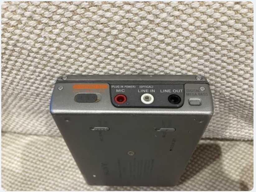 Sony walkman Minidisc MD MZ R30 com acessórios e muito estimado