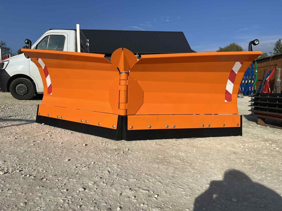 Pług śnieżny pług do śniegu Volant hydrauliczny składany transport