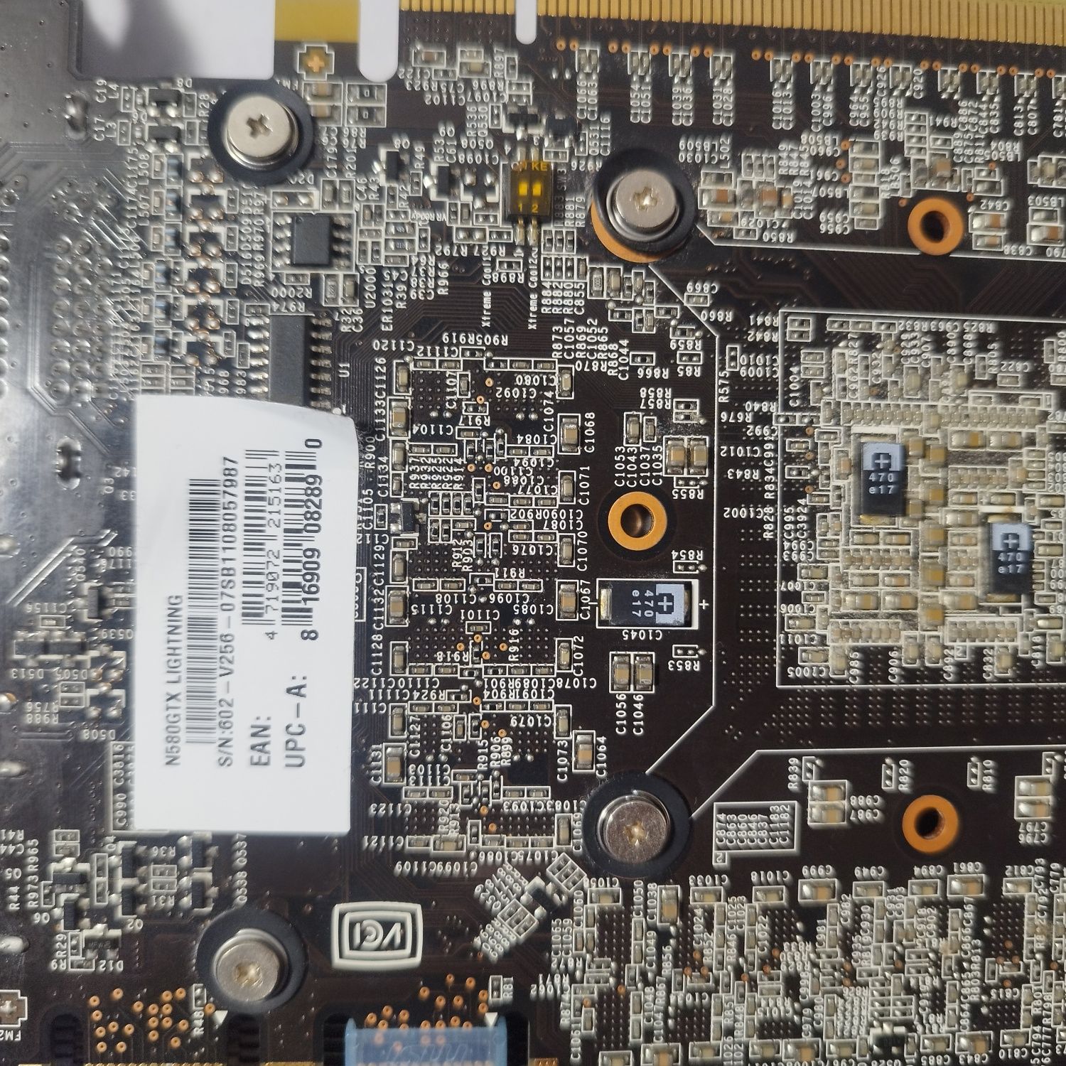 Продам відеокарту MSI GTX 580 2GB