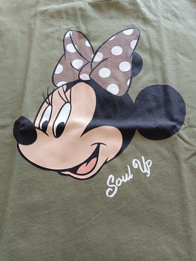 T-shirt verde caqui Disney, tamanho S