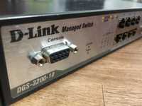 Керований мережевий комутатор D-Link DES-3200-10