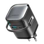 Ładowarka GaN Joyroom JR-TCL02/65W USB-A USB-C z wbudowanym kablem USB