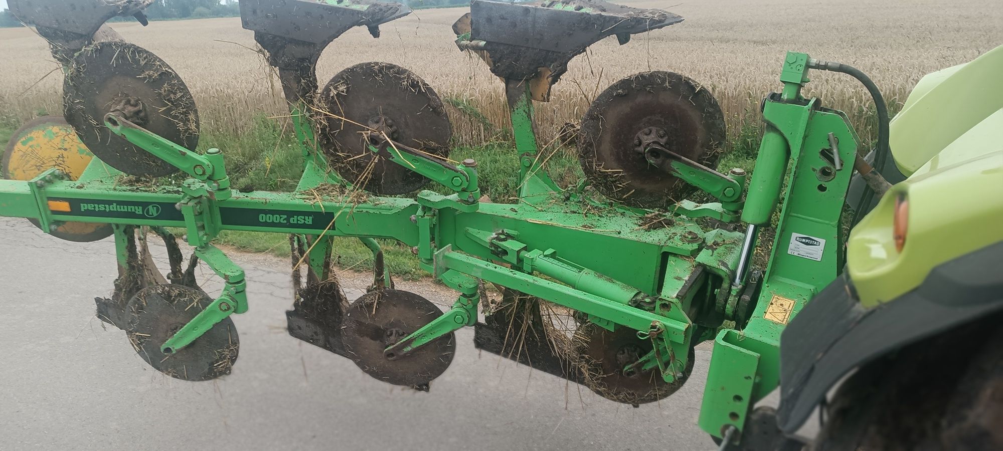 Pług obrotowy 3 skibowy rumptstad rs2000