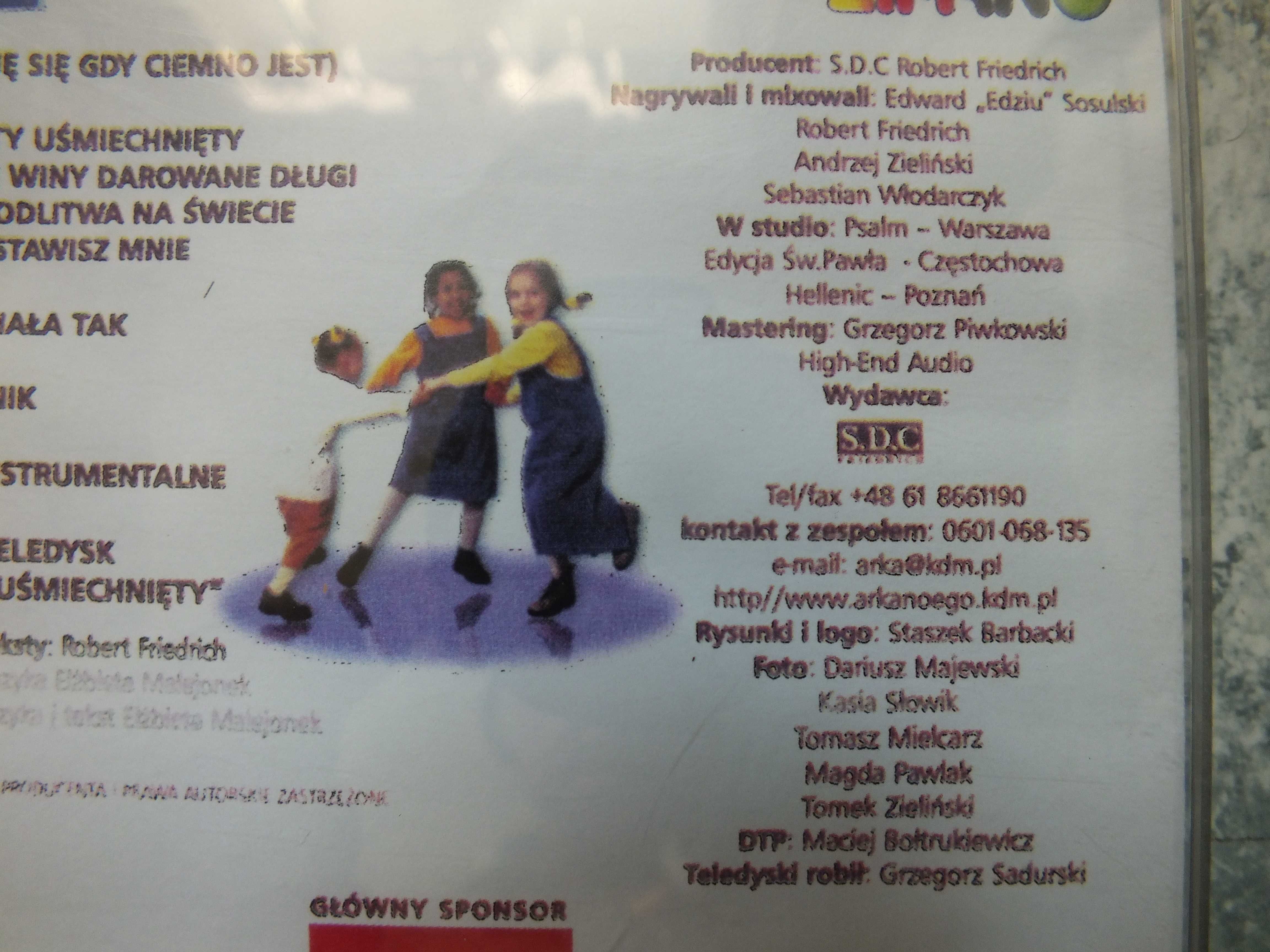 2szt. płyta CD ARKA NOEGO - Piosenki i kolędy na żywo,  A GU GU 2000r.