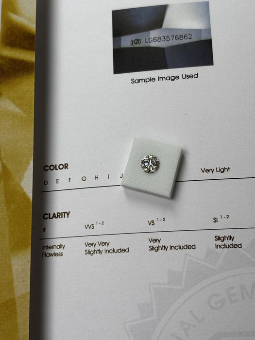 Бриллиант 1.03 ct.cvd