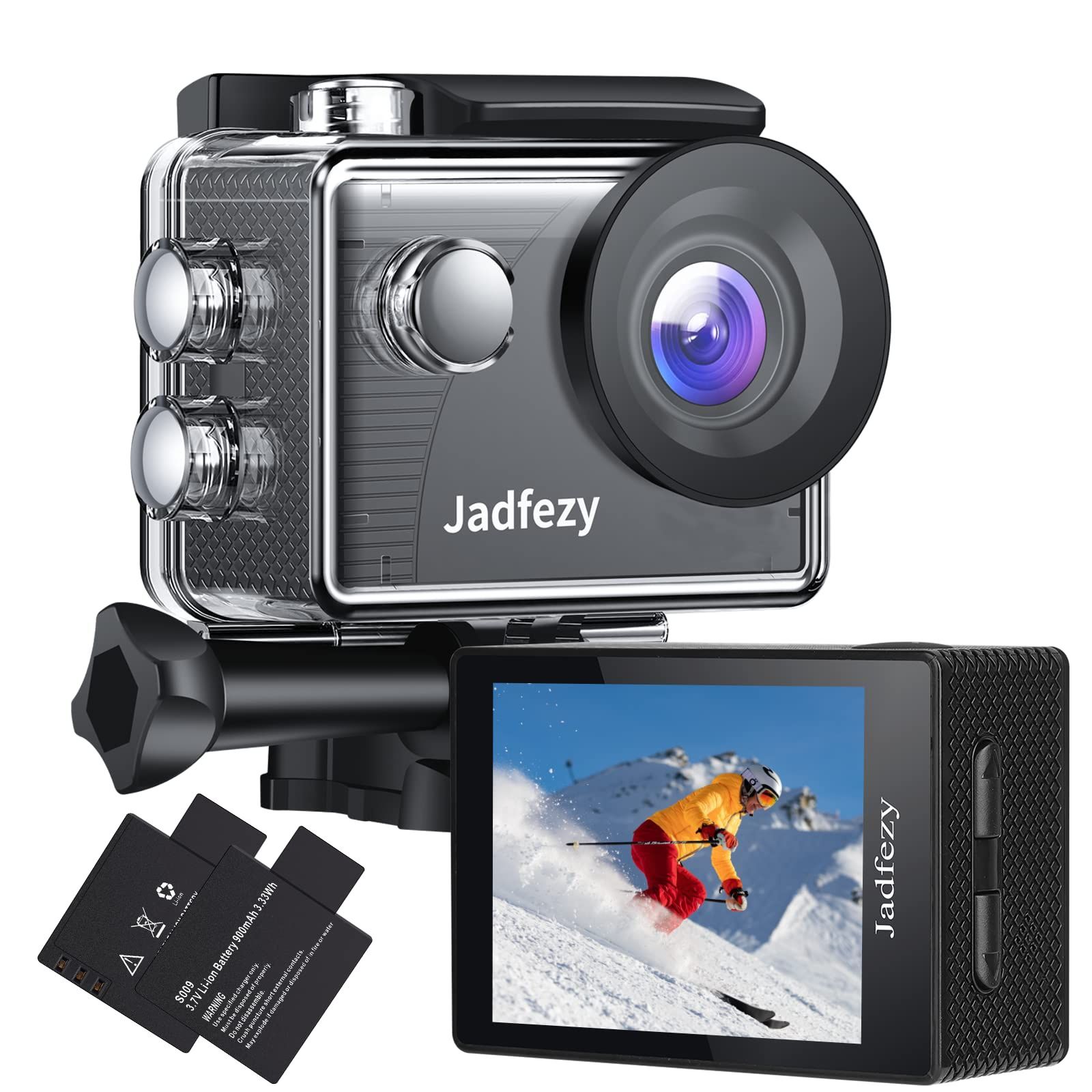 Jadfezy WiFi экшн-камера Ultra HD 1080P