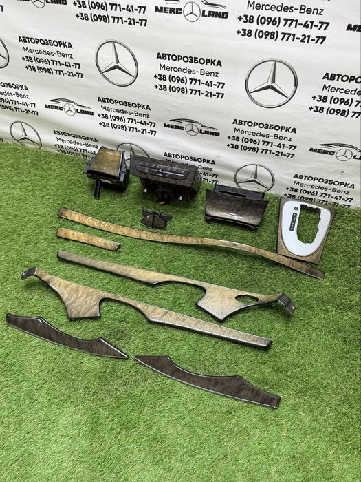 W211 дерево комплект декор консоль Avantgarde Мерседес Авторозборка