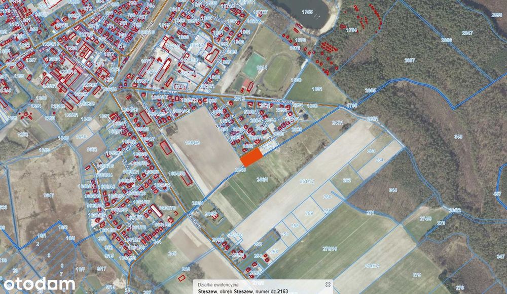 Działka pod zabudowę, Stęszew