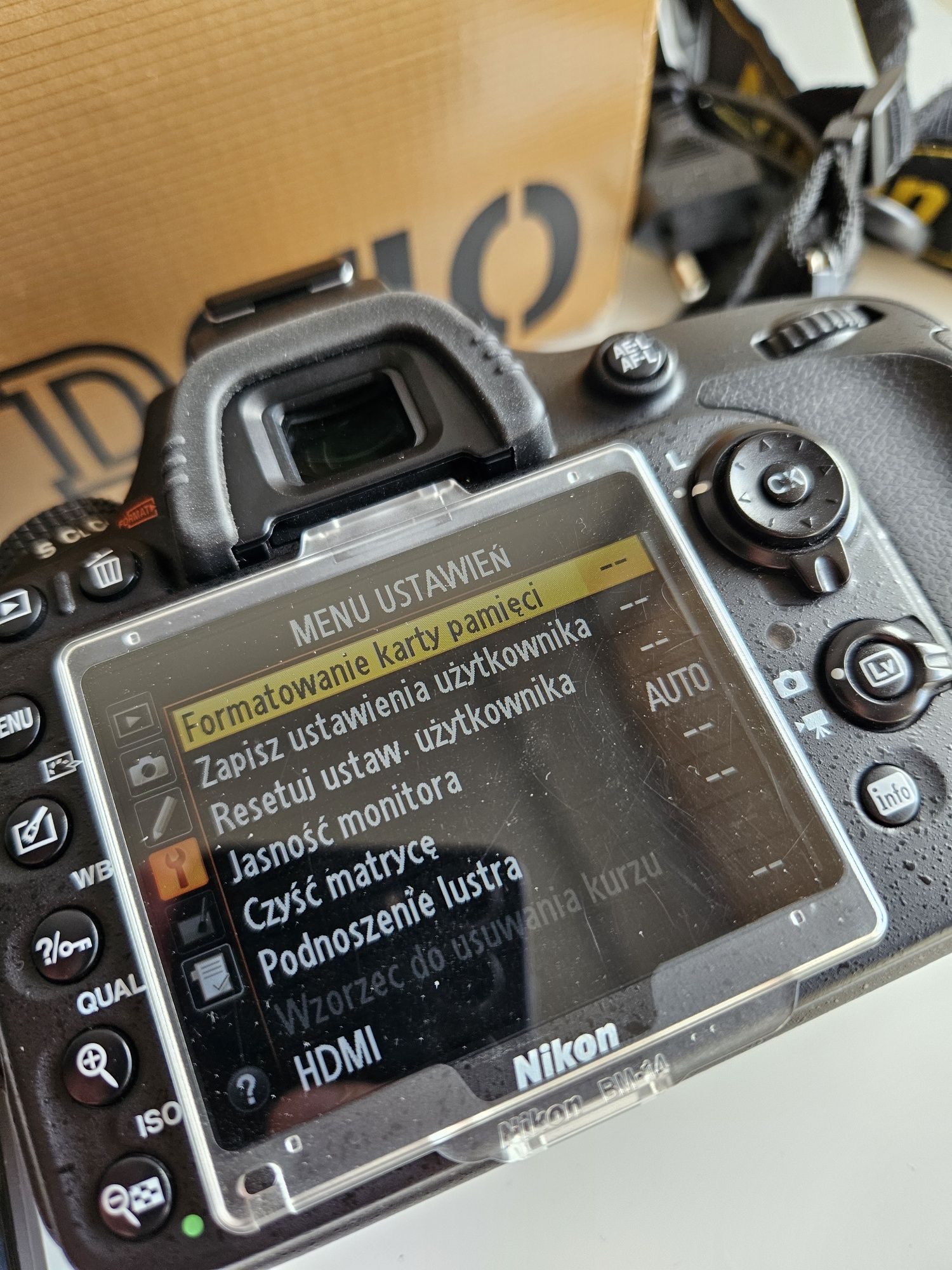Nikon D610 FX przebieg 13 tys Wwa