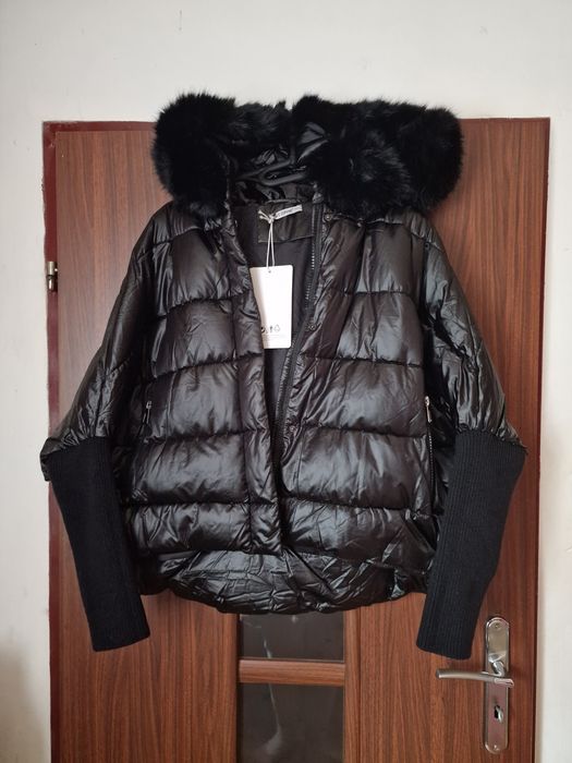 Damska kurtka zimowa oversize Monte Cervino Collection