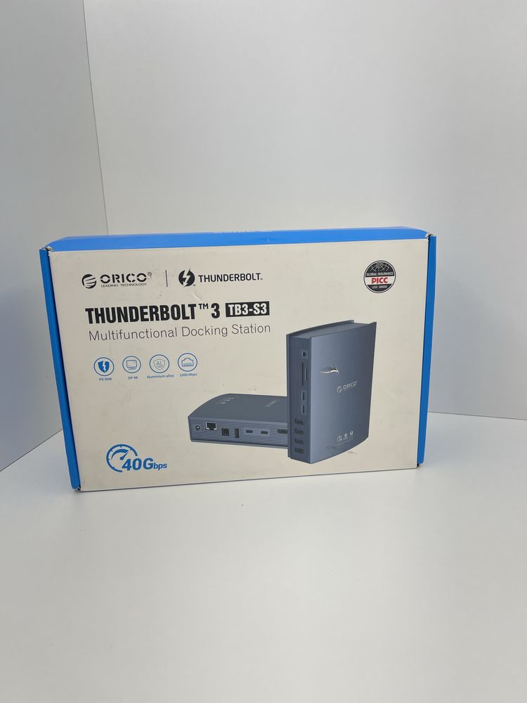 Orico Thunderbolt tm3 tb3-s3 stacja dokująca 15w1 15 portów