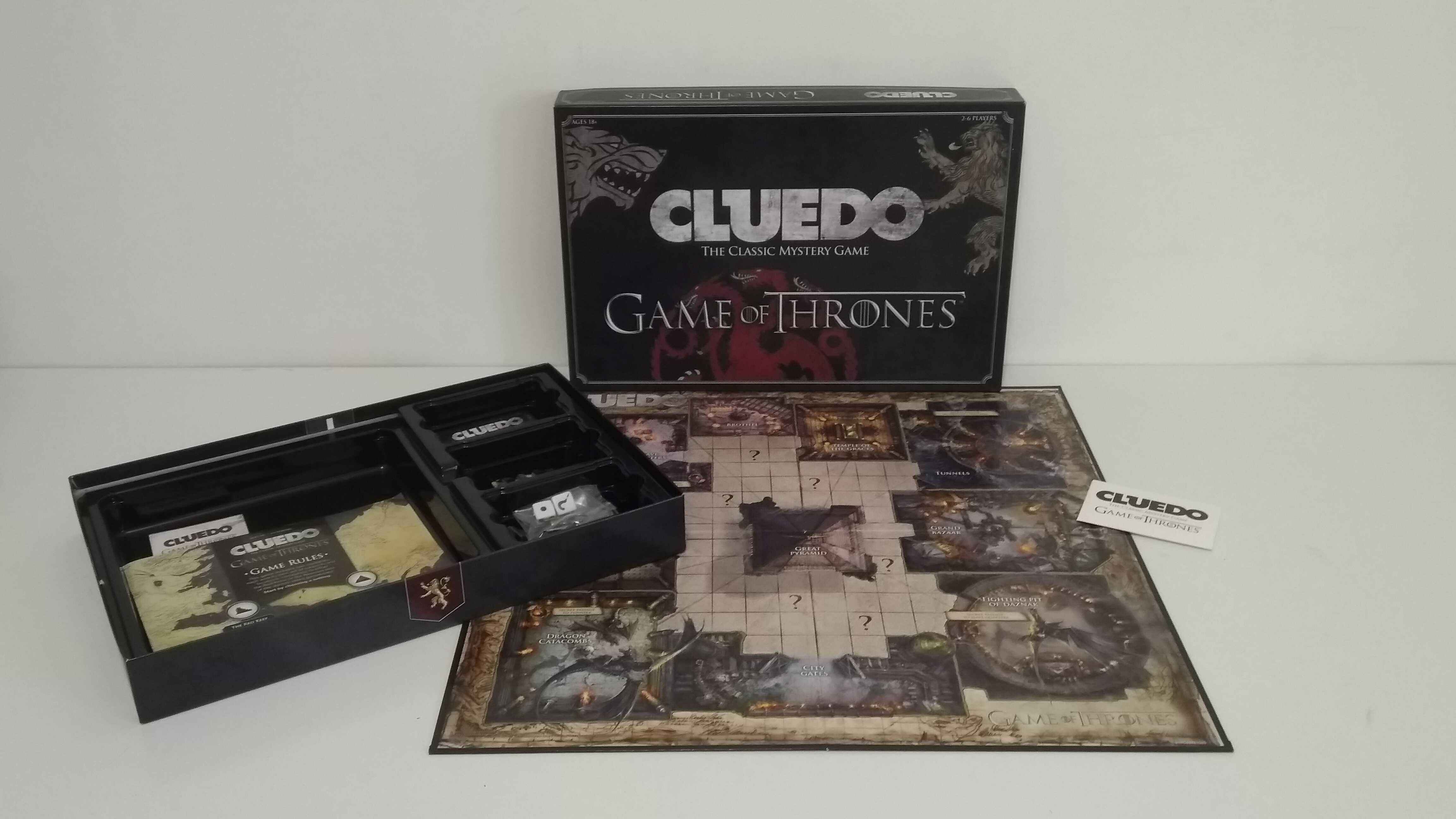 Cluedo Game of Thrones - Jogo de Tabuleiro